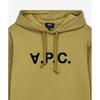 A.P.C. Hooded T-Shirt - Mustard - Thumbnail 3