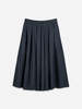 Future Classics Voluminous Drape Skirt - Navy - Thumbnail 1