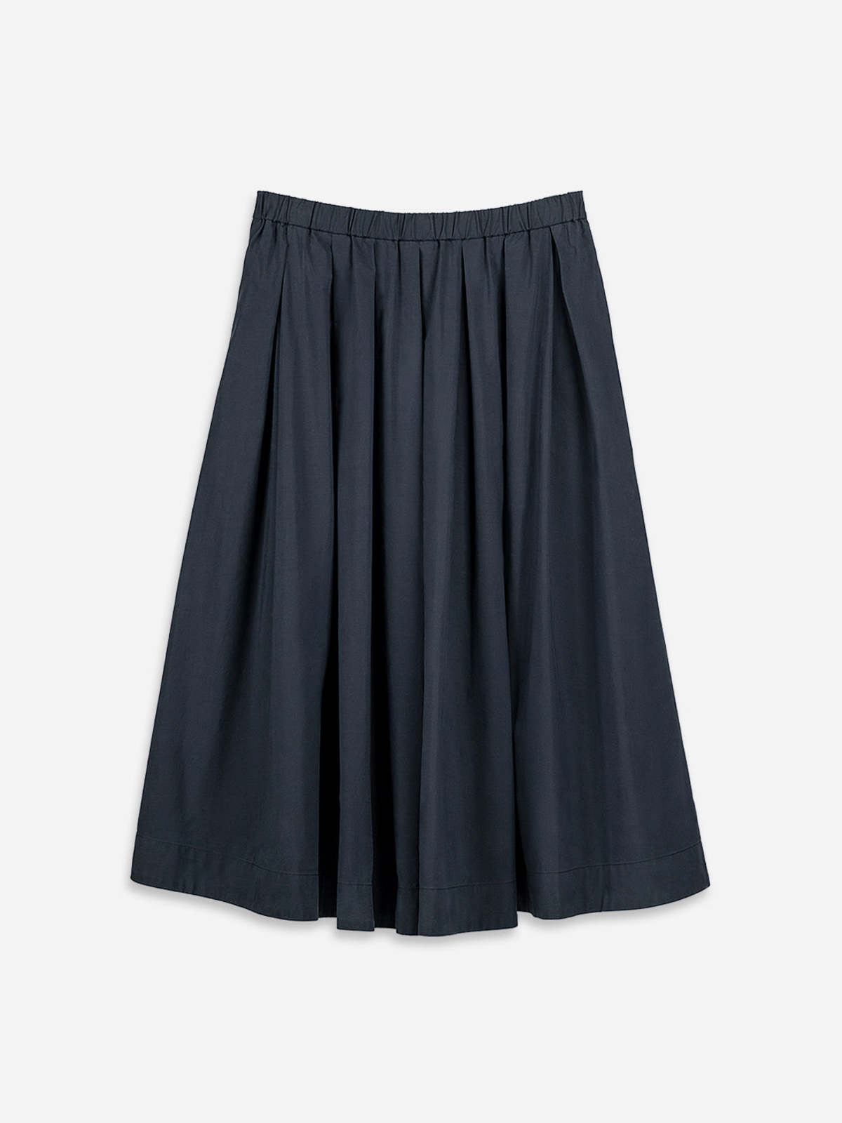 Future Classics Voluminous Drape Skirt - Navy - Image 2 of 2