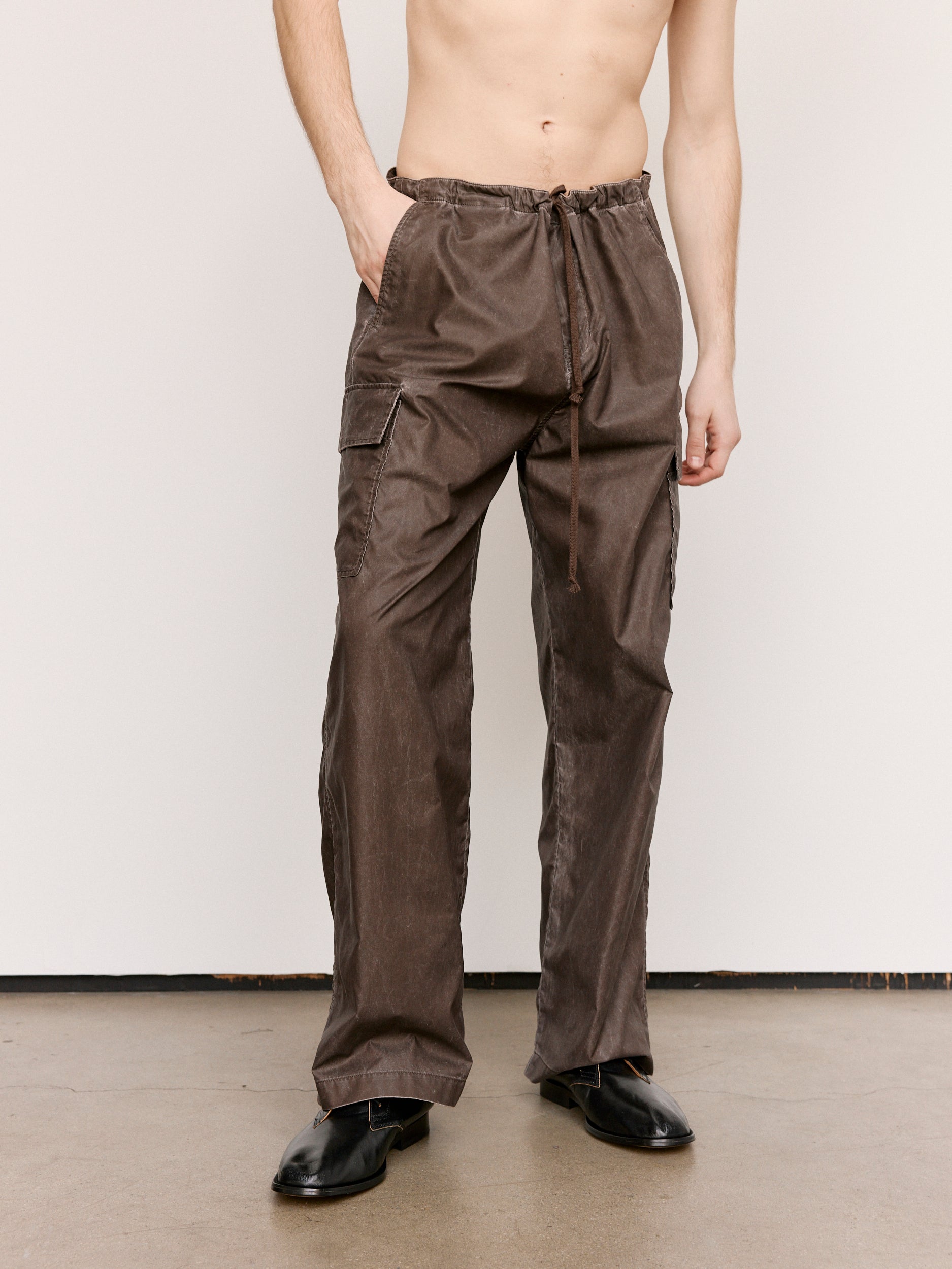 パンツ Our Legaay WAY TROUSER Brown Wash Out Our Legacy Way Trouser - Brown Wash Out | Garmentory