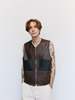 Our Legacy Reversible Shearling Vest - Rustic Grain Brown - Thumbnail 8