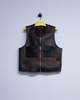 Our Legacy Reversible Shearling Vest - Rustic Grain Brown - Thumbnail 11