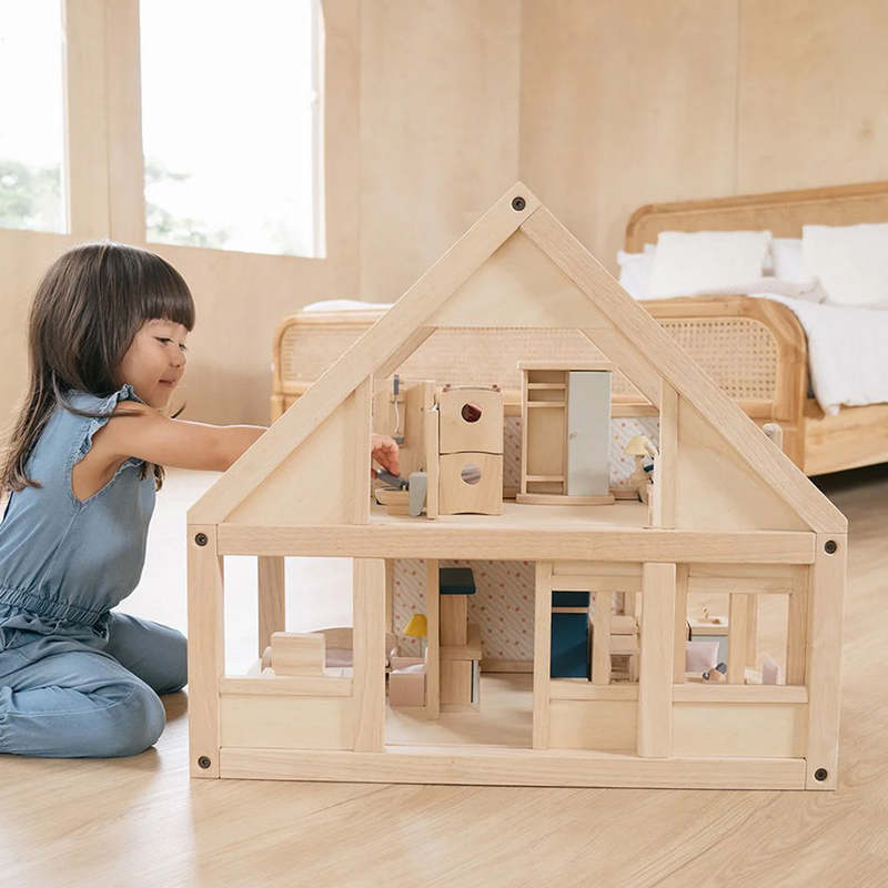 PlanToys Dollhouse - Beige