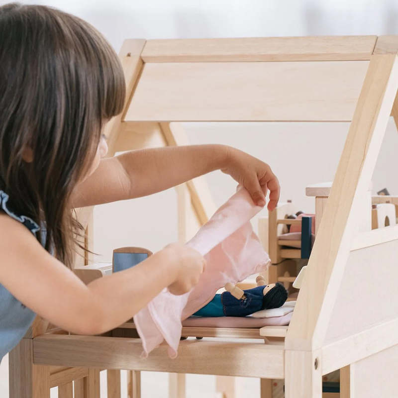 PlanToys Dollhouse - Beige