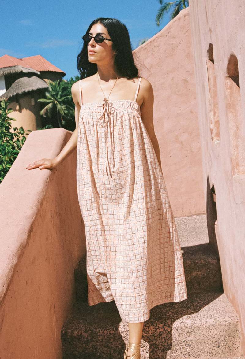 Ciao Lucia Agostina Dress - Check Ciao Lucia Agostina Dress - Check