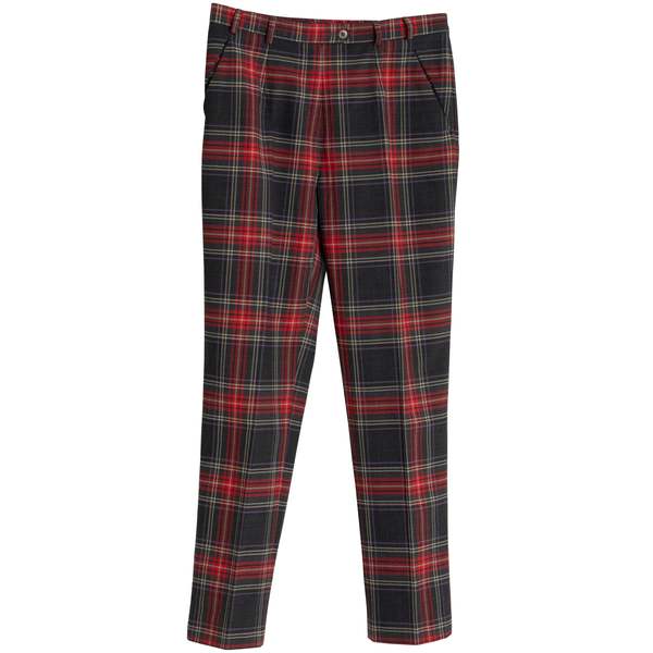 Sundazed Tartan Twill Trousers - Red