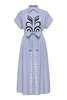 Carolina K Valerie Kaftan - Navy - Thumbnail 1