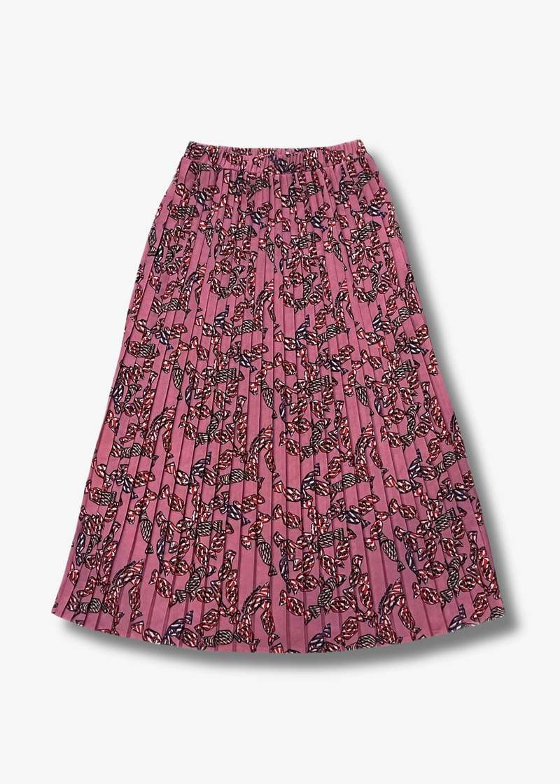スカート ALESSANDRO ENRIQUEZ Women Skirts SK01 PO REDJAS Red Alessandra Enriquez Skirt - Candy | Garmentory