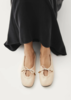 Alohas Rosalind Ballet Flat - Cream - Thumbnail 1