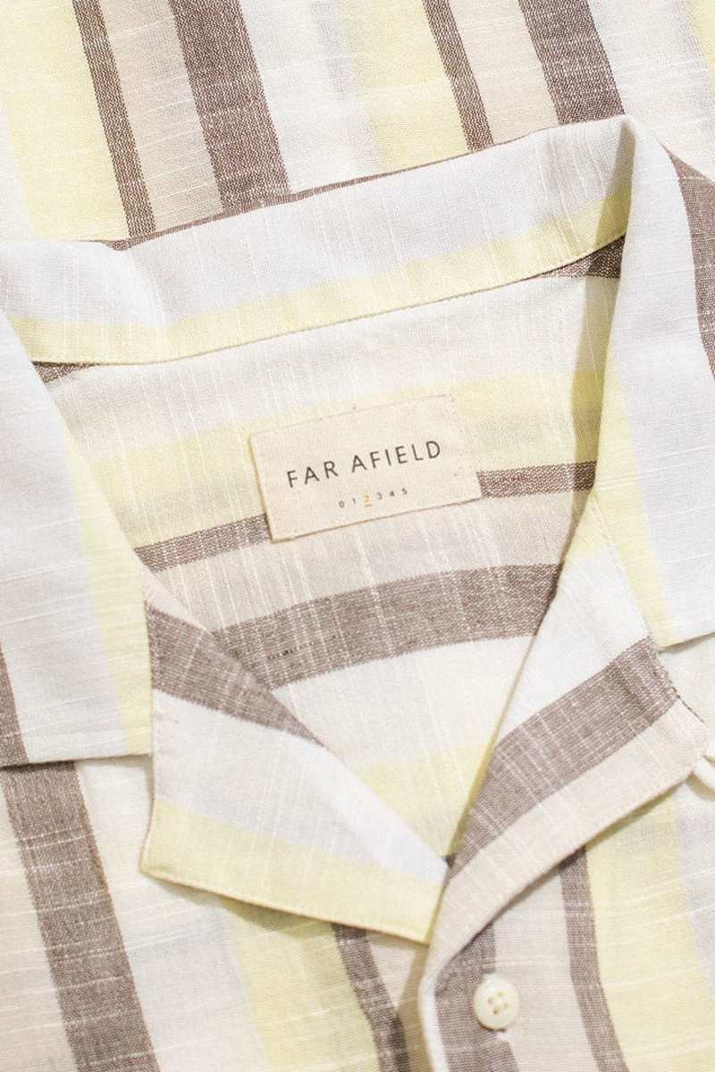 Far Afield Selleck Shirt - Brown/Yellow Far Afield Selleck Shirt - Brown/Yellow
