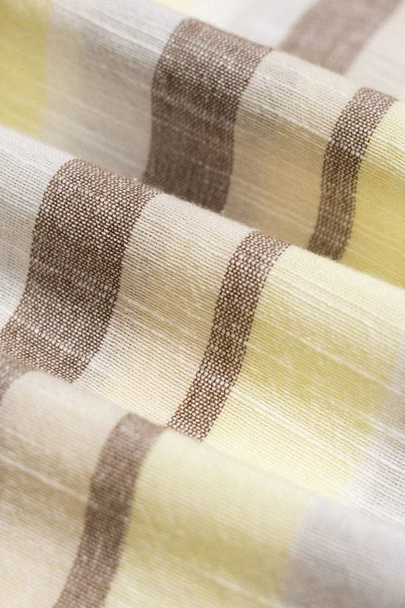 Far Afield Selleck Shirt - Brown/Yellow Far Afield Selleck Shirt - Brown/Yellow