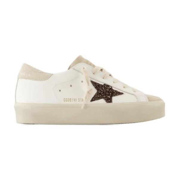 Golden Goose Sneakers - White Beige