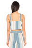 Cleobella Flora Top - Blue Stripe - Thumbnail 3