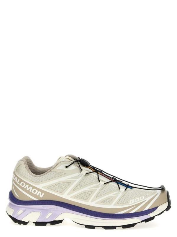 SALOMON XT-6 Sneakers - Almond Milk Silver Cloud Liberty