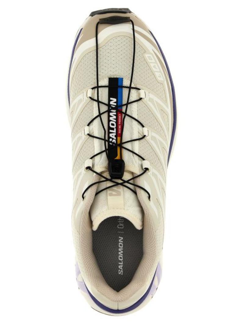 SALOMON XT-6 Sneakers - Almond Milk Silver Cloud Liberty