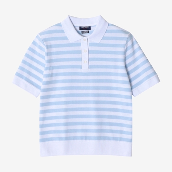Saint James Polo Shirt - Blanc Ciel