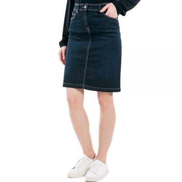 Saint James Jean Denim Skirt