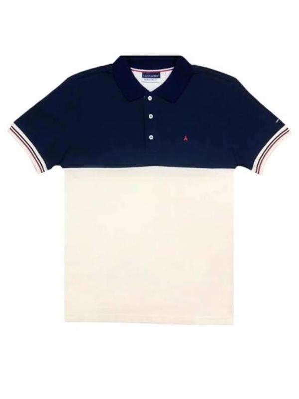 Saint James Polo Shirt - Ecume Marine