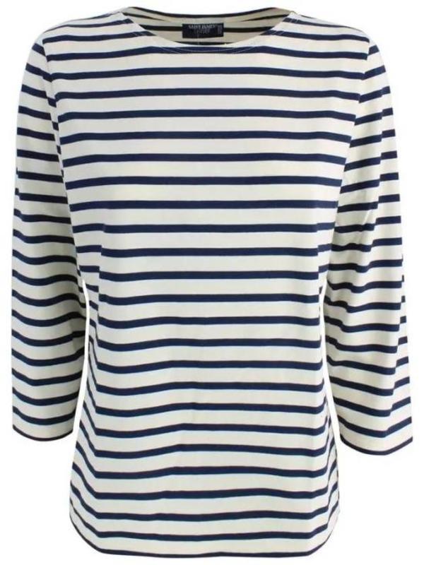 Saint James Tunic Top - Ecru Marine Saint James Tunic Top - Ecru Marine
