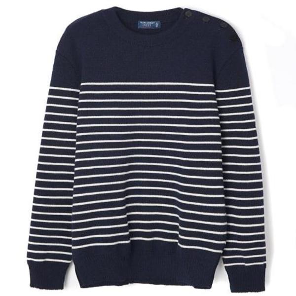 Saint James Sweater - Marine Ecru