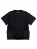 WHITE MOUNTAINEERING Short Sleeve T-Shirt - Black - Thumbnail 1