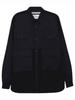 WHITE MOUNTAINEERING Long Sleeve Shirt - Black - Thumbnail 1