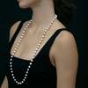 MING YU WANG Po Po Pearl & Garnet Necklace - Thumbnail 2