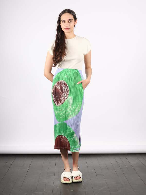 Pleats Please by Issey Miyake Backlight Skirt - Brown | Garmentory