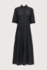 MARIA McMANUS Panel Shirt Dress - Black - Thumbnail 1