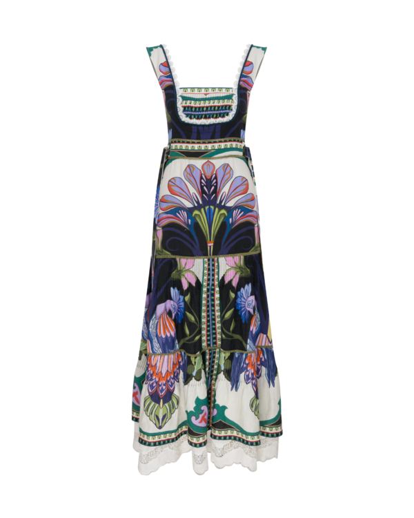 Lug Von Siga Sena Dress - Black Multi on Garmentory