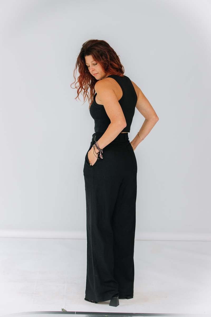 UNISEX jean jones COLLECTION linen mae pants UNISEX jean jones COLLECTION linen mae pants