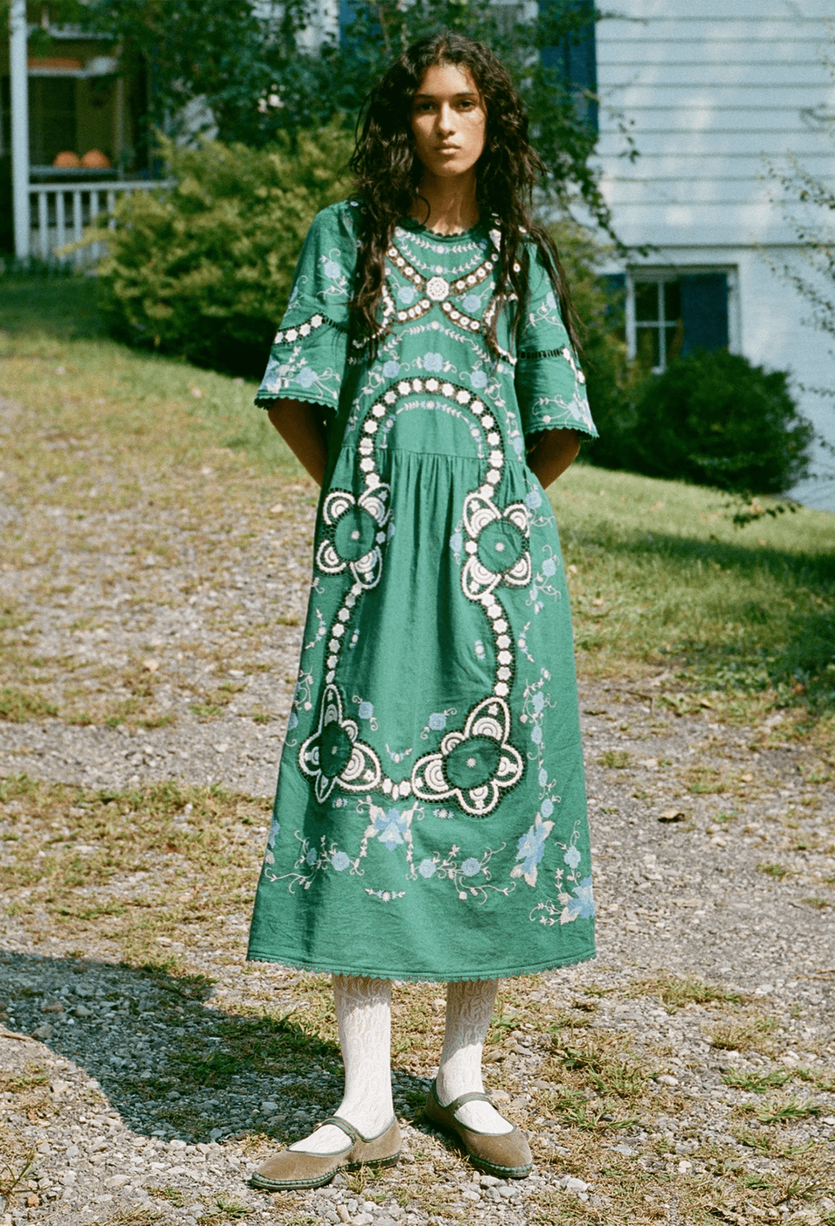 Sea NY Vesna S/S Dress - Green | Garmentory