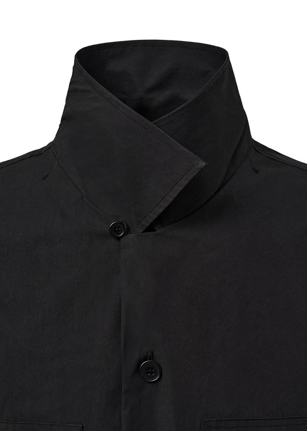 AMOMENTO Pocket Half Shirts - Black | Garmentory