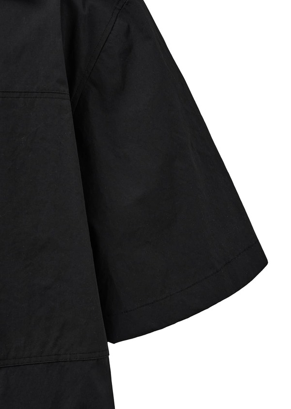 AMOMENTO Pocket Half Shirts - Black | Garmentory