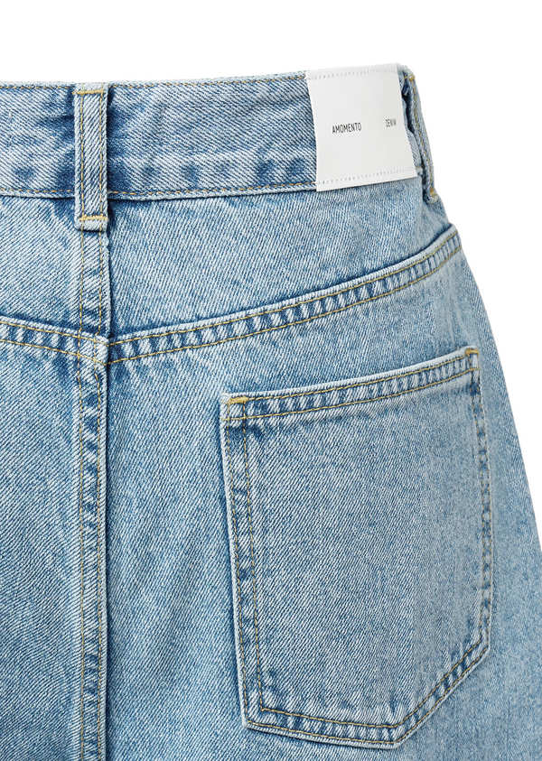 AMOMENTO Recycle Cotton Denim - Light Blue | Garmentory