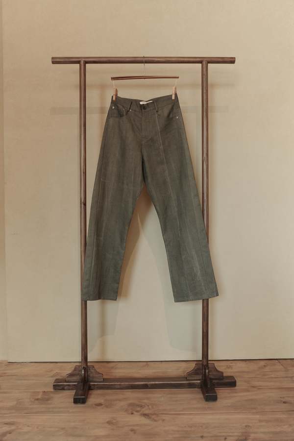 AVIVA JIFEI XUE 5 Pocket Pant - Uneven Ink