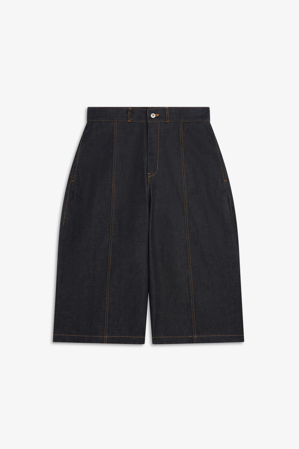 Sage Nation Welt Denim Shorts - Raw Indigo | Garmentory