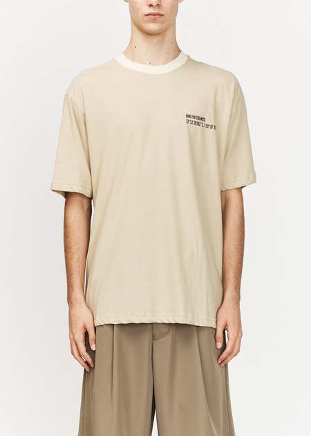 【関税込み】Song for the Mute ブラウン 1999 Nomad Tシャツ Song for the Mute 1999 Hand Slim T-Shirt - Black | Garmentory