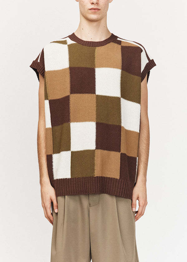 Song for the Mute Oversized Vest - Multi