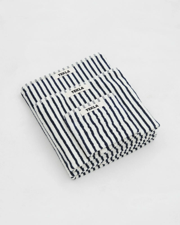 TEKLA Sailor Stripes Terry Towel - Sailor Stripes TEKLA Sailor Stripes Terry Towel - Sailor Stripes