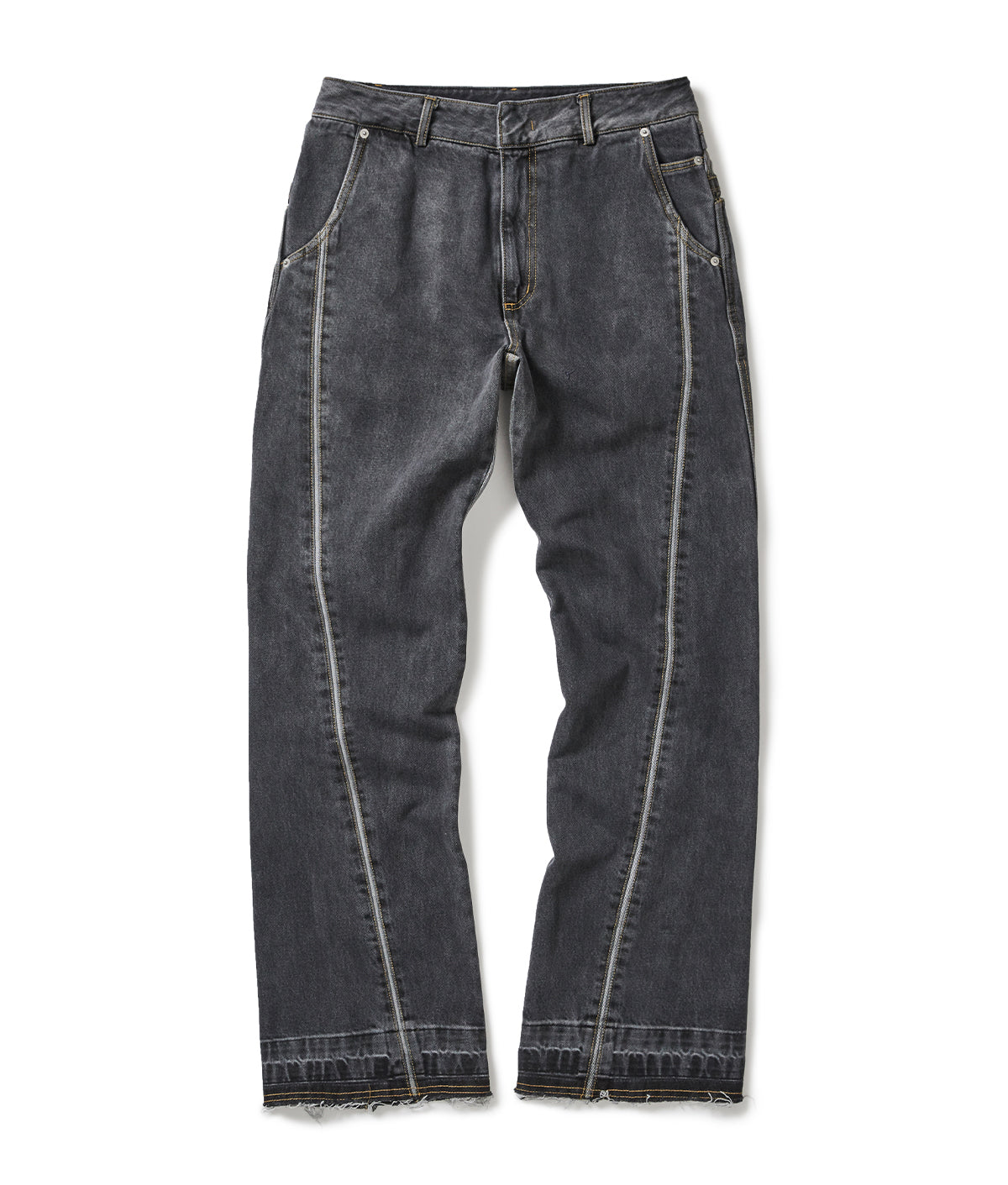 XLIM EP.7 03 TROUSERS デニム XLIM-Charcoal-Denim-EP-7-03-