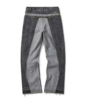 XLIM EP.7 03 Trousers - Charcoal Denim | Garmentory