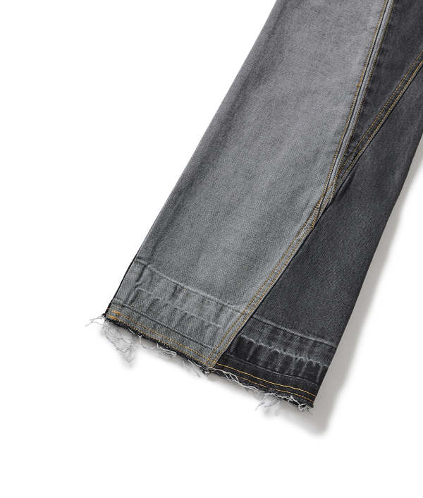 XLIM EP.7 03 Trousers - Charcoal Denim | Garmentory