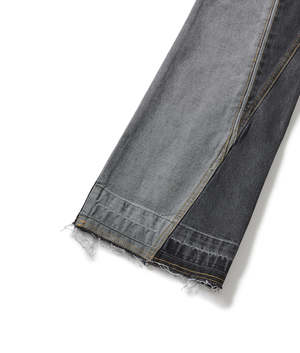 XLIM EP.7 03 TROUSERS デニム XLIM EP.7 03 Trousers - Charcoal Denim | Garmentory