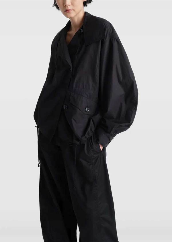 Lemaire Double Flap Light Blouson - Black | Garmentory
