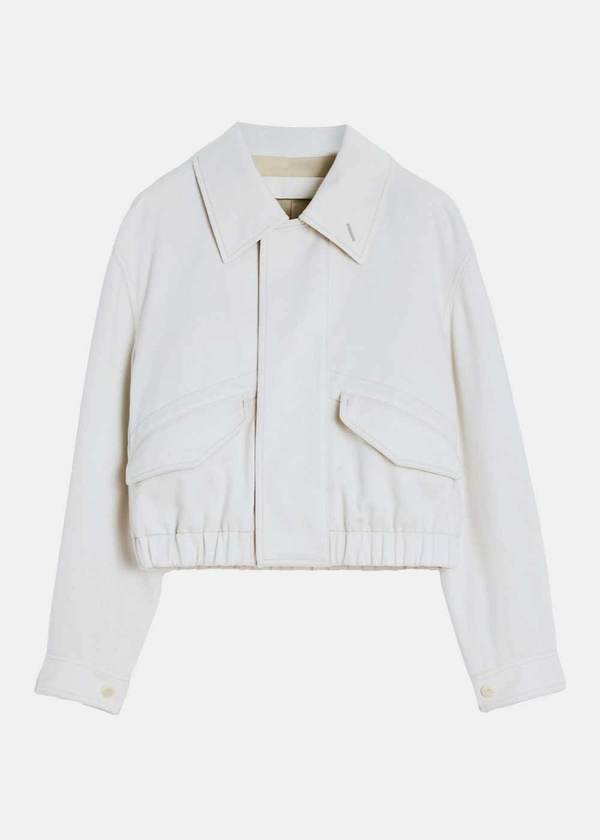 Lemaire Short Blouson - Creamy White | Garmentory