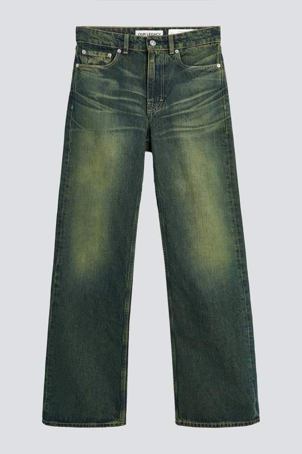 Our Legacy Malibu Sand Wash Boot Cut Jeans | Garmentory