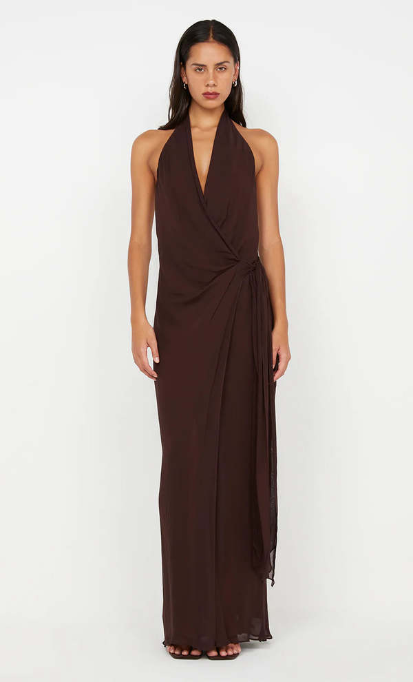 bec and bridge bridesmaid dresses ELISIA TWIST MAXI DRESS main image 1