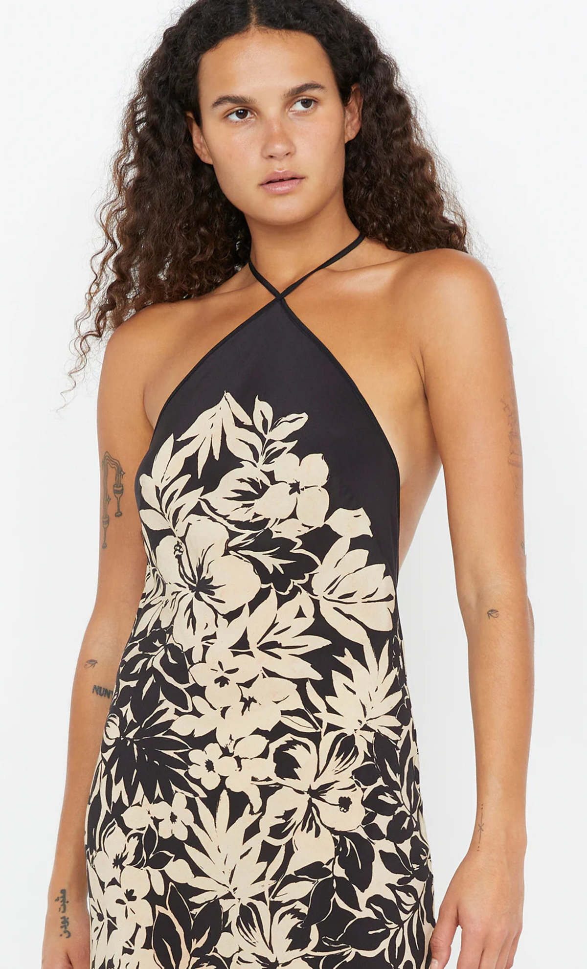 astala midi dress Bec + Bridge Astala Halter Midi Dress - Ilia Floral