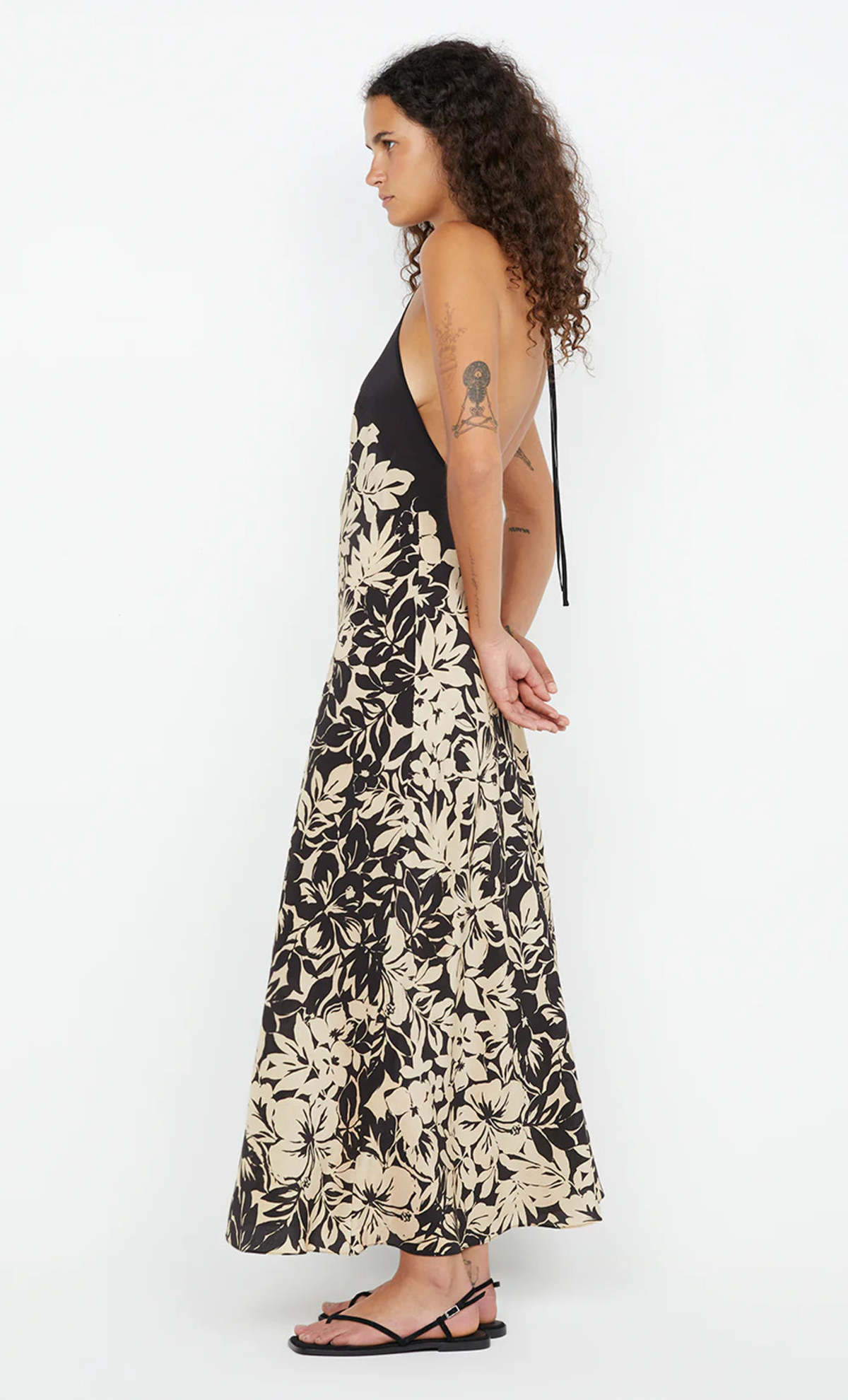 astala midi dress Buy Bec + Bridge Multicolour Astala Midi Dress in Silk Crepe De Chine For Women Online